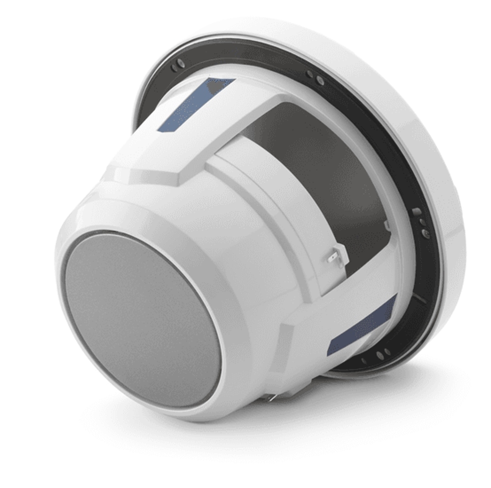 JL Audio M6-880X-S-GwGw 8.8in Marine Coaxial Speakers Gloss White Trim Ring/Sport Grille