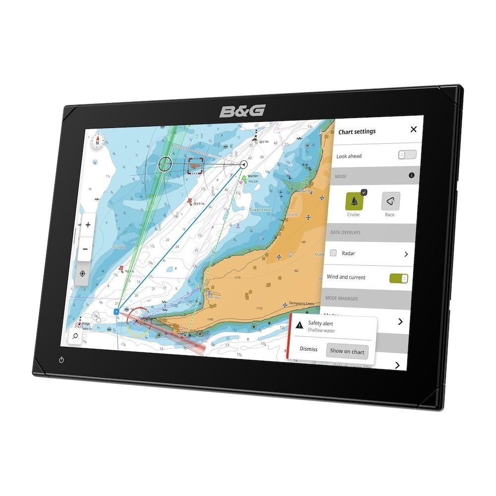 B&G Zeus S-12 Chartplotter Global Basemap No Transducer