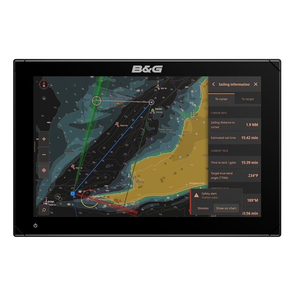 B&G Zeus S-12 Chartplotter Global Basemap No Transducer