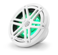 JL Audio M3-650X-S-Gw-i 6.5in Marine Coaxial Speakers with RGB LED Lighting Gloss White Sport Grilles Thumbnail JL Audio M3-650X-S-Gw-i 6.5in Marine Coaxial Speakers with RGB LED Lighting Gloss White Sport Grilles