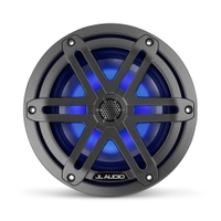 JL Audio M3-650X-S-Gm-i 6.5in Marine Coaxial Speakers with RGB LED Lighting Gunmetal Sport Grilles Thumbnail JL Audio M3-650X-S-Gm-i 6.5in Marine Coaxial Speakers with RGB LED Lighting Gunmetal Sport Grilles