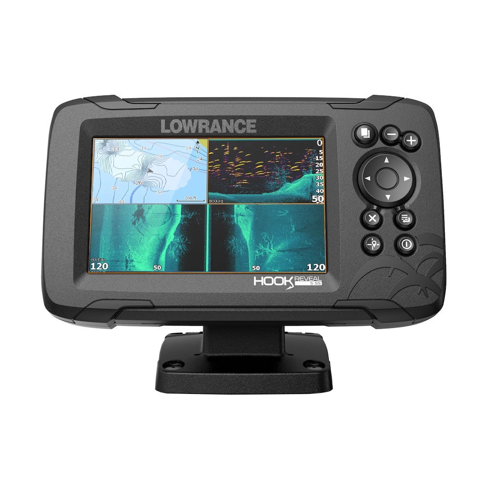 Lowrance HOOK Reveal 5 GPS/Fishfinder NZ/AU with SplitShot Transducer - Returned Item - new headunit