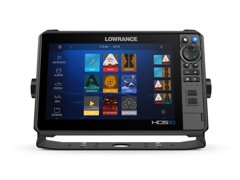Lowrance HDS-10 PRO GPS Chartplotter/Fishfinder NZ/AU with ActiveImaging HD 3-in-1 Transducer - installed, but never used.