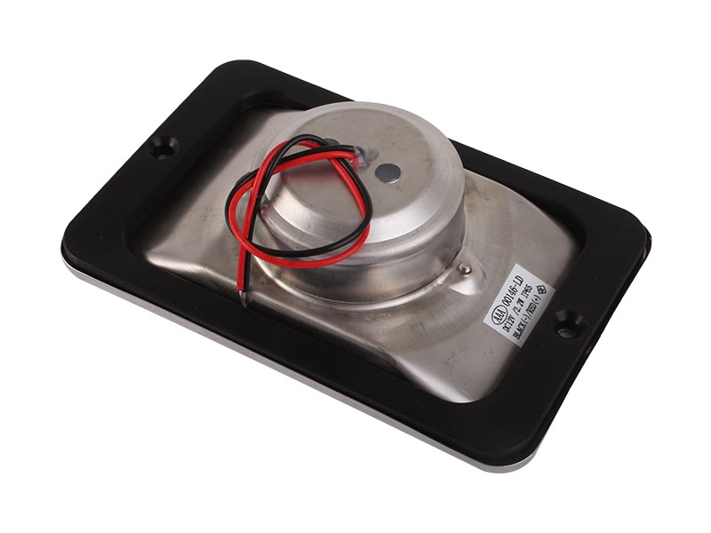 Stainless Flush LED Stern Light 131 x 85mm