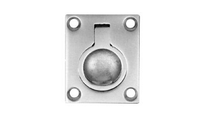 Sinox 128101 316 Polished Stainless Steel Cast Lift Ring 48x39mm
