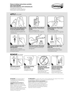 3M Command Utility Hook Large 17003