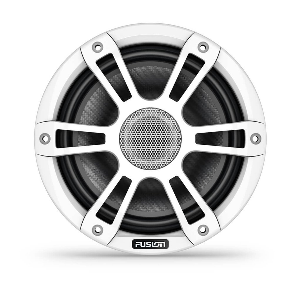 Fusion Signature 3i Sports LED Marine Coaxial Speakers White 7.7in 280W