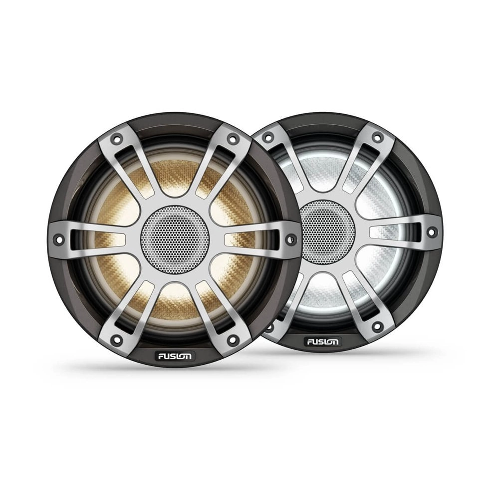 Fusion Signature 3i Sports LED Marine Coaxial Speakers Grey 7.7in 280W Fusion Signature 3i Sports LED Marine Coaxial Speakers Grey 7.7in 280W