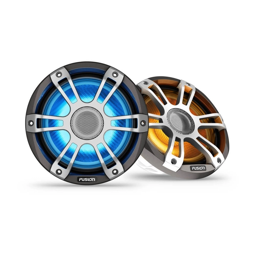 Fusion Signature 3i Sports LED Marine Coaxial Speakers Grey 7.7in 280W Fusion Signature 3i Sports LED Marine Coaxial Speakers Grey 7.7in 280W
