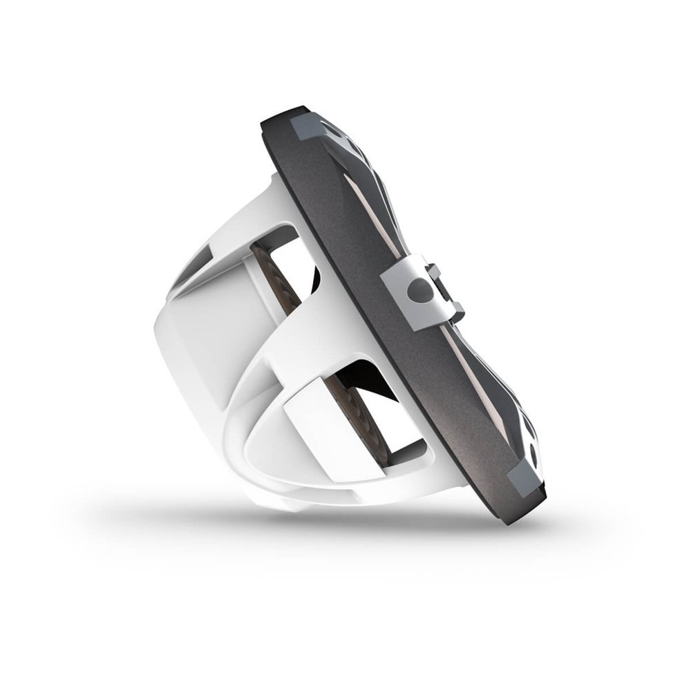 Fusion Signature 3i Sports LED Marine Coaxial Speakers Grey 7.7in 280W