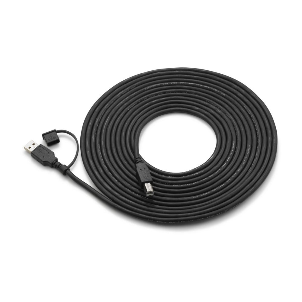 JL Audio Heavy-Duty USB 2.0 Cable XD-USB-A/B-18