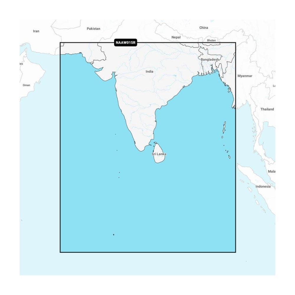 Navionics Plus Chart Card Indian Subcontinent SD/MSD