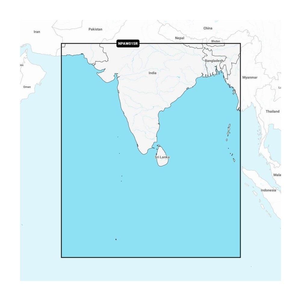 Navionics Platinum Plus Chart Card Indian Subcontinent SD/MSD