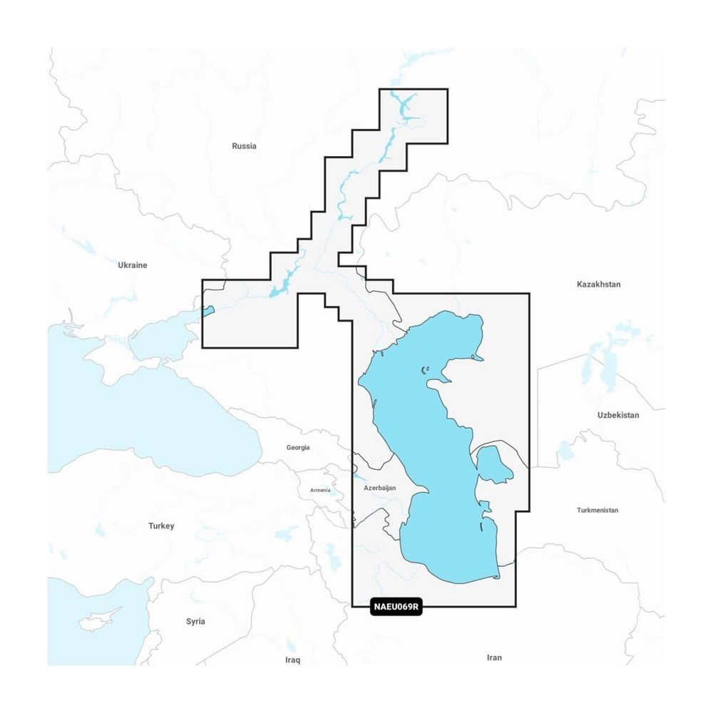 Navionics Plus Chart Card Caspian Sea and Lower Volga River SD/MSD