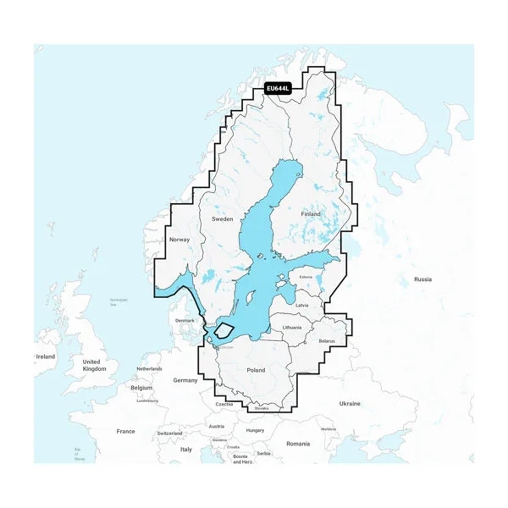 Navionics Plus Chart Card Baltic Sea Inland SD/MSD