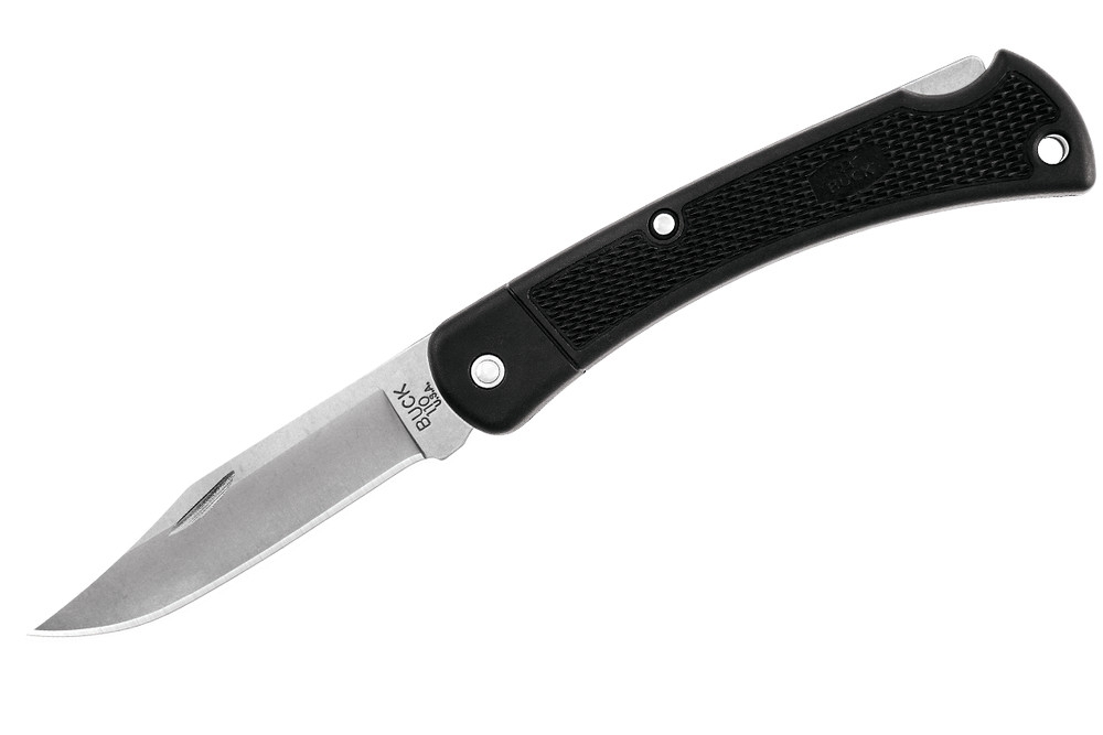 Buck Knives 110 Hunter LT Folding Pocket Knife with Sheath 9.5cm