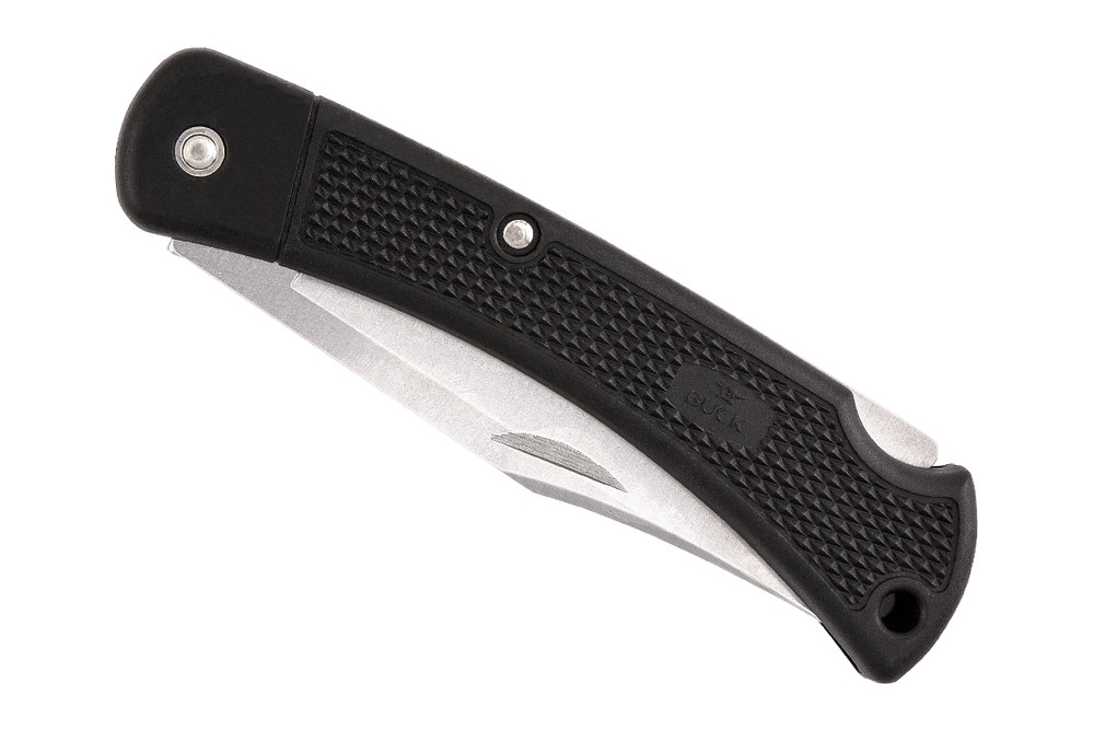 Buck Knives 110 Hunter LT Folding Pocket Knife with Sheath 9.5cm