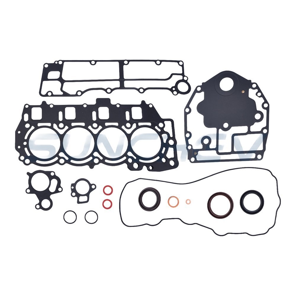SUNCHEV 6C5-W0001-02 Powerhead Gasket Set for Yamaha Engines 4-Stroke 50 to 60HP 2003 to 2014