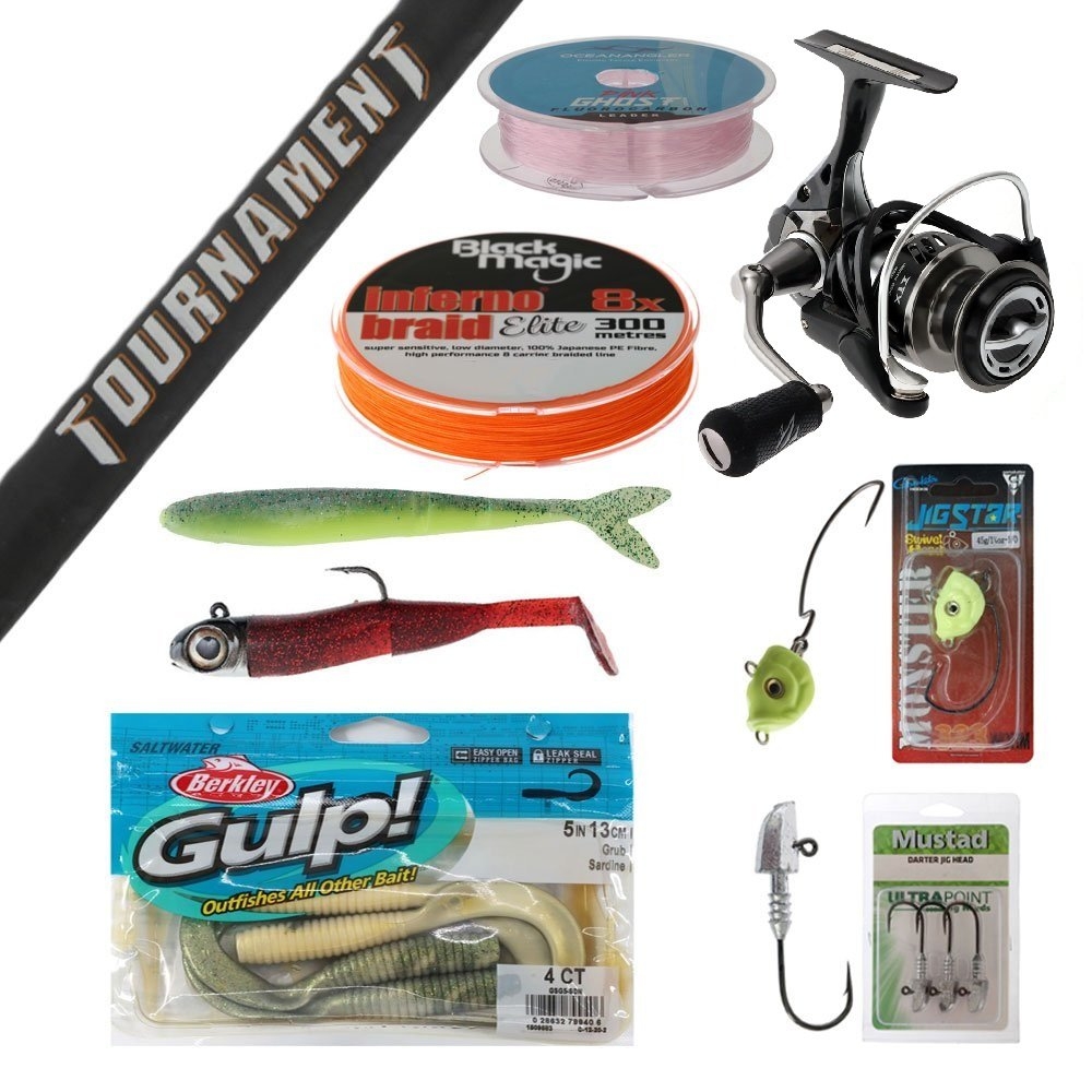 Okuma ITX 3000 Tournament Concept Soft Bait Package 7ft 6in 4-6kg 2pc