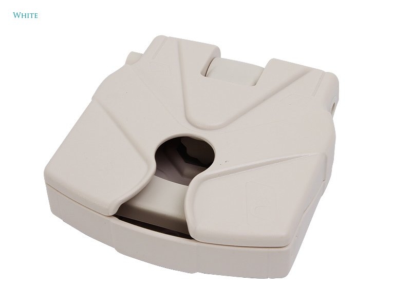 RAILBLAZA CupClam Drink Holder White
