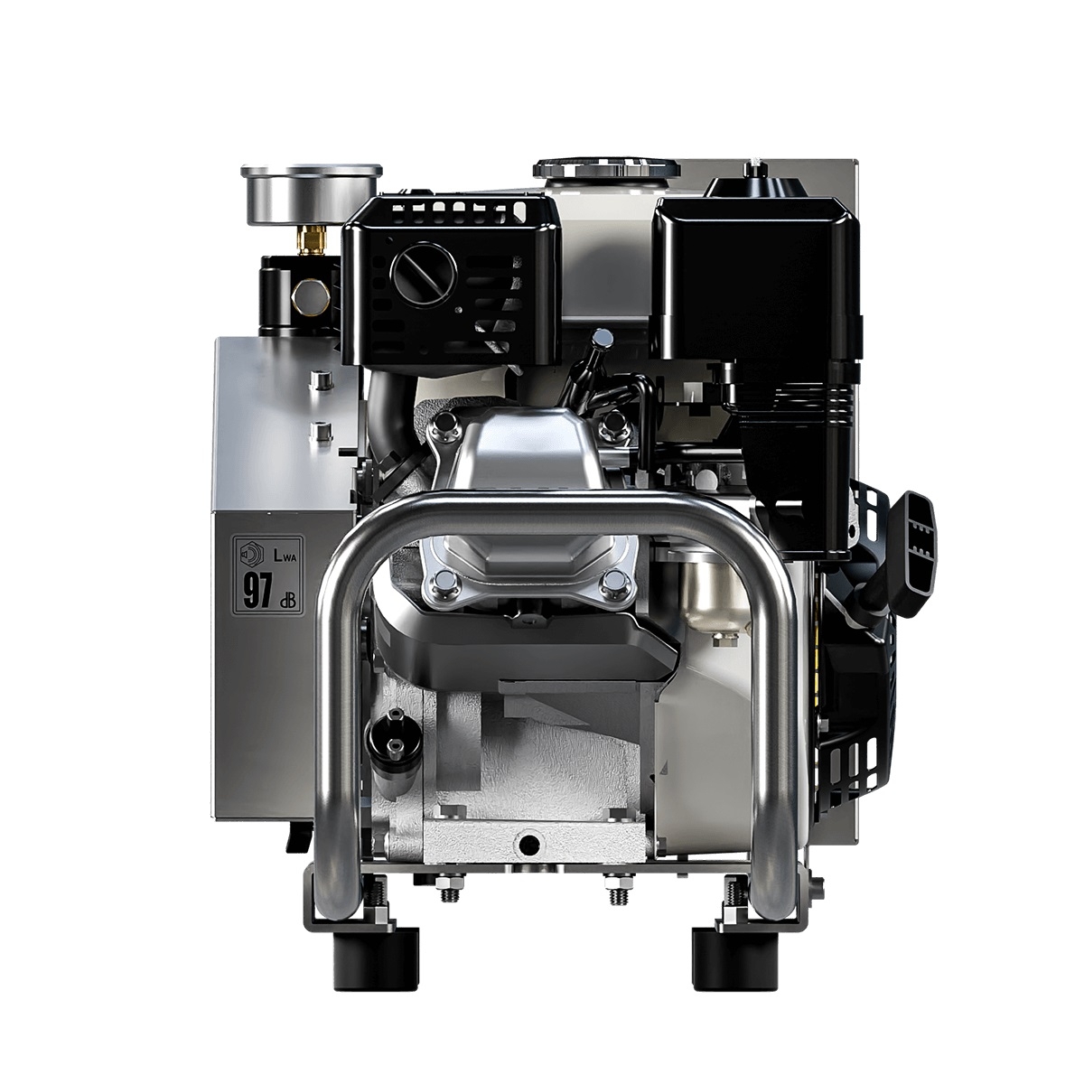 Coltri Icon LSE 100 Portable Gasoline Dive Compressor Stainless Steel