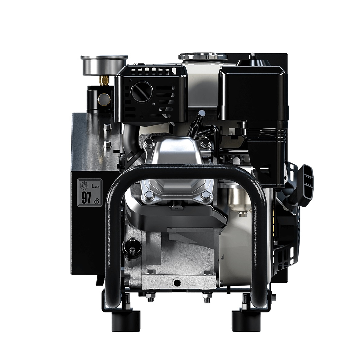 Coltri Icon LSE 100 Portable Gasoline Dive Compressor Black