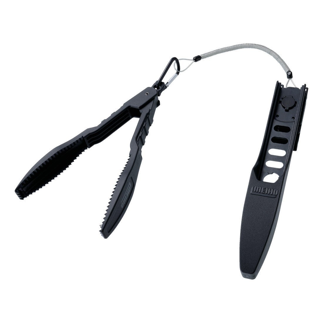 Meiho Bucket Mouth F-Grip Black