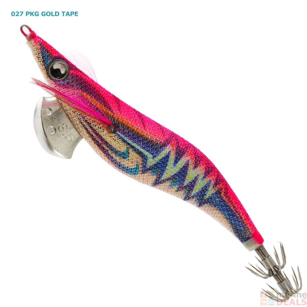 Yamashita EGI OH Live Search Squid Jig 2.5 10.5g PKG Gold Tape