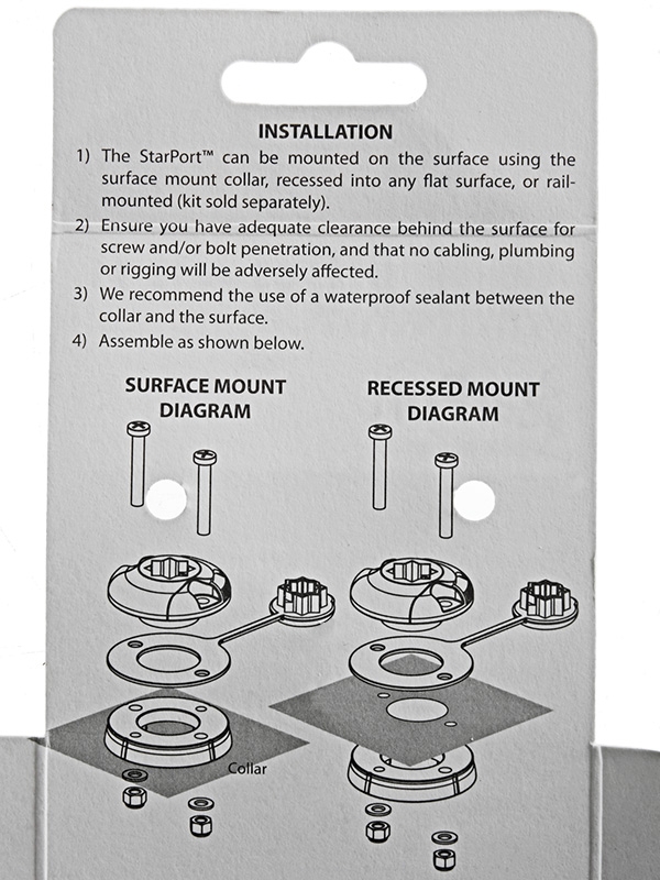 RAILBLAZA StarPort Black Single
