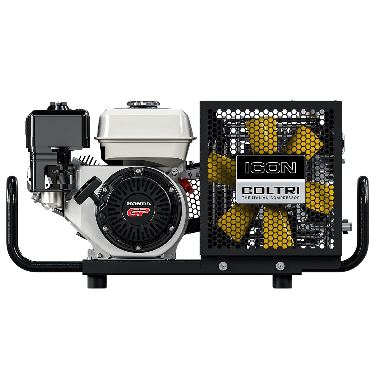 Coltri Icon LSE 100 Portable Gasoline Dive Compressor Black