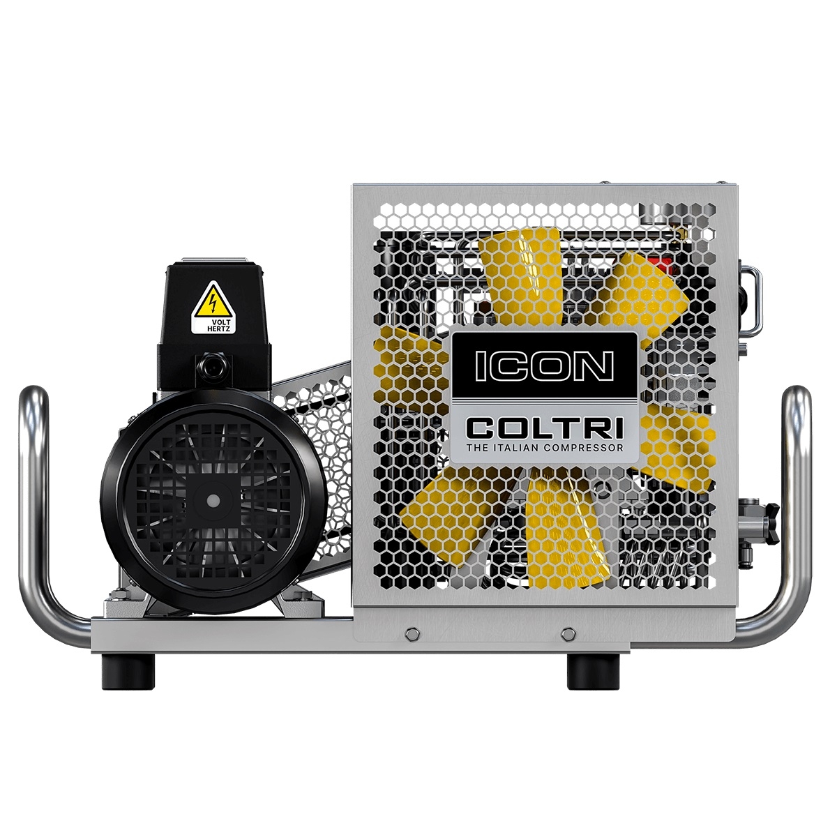 Coltri Icon LSE 100 Electric Motor Portable Dive Compressor Three Phase 230V 50Hz Stainless Steel