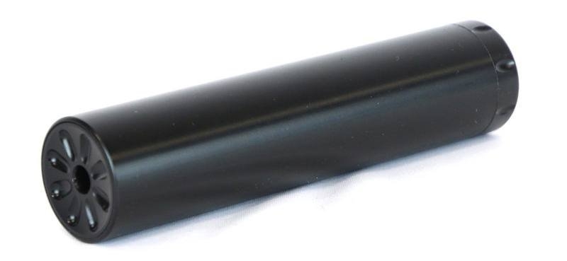 Hushpower 22 Cal Silencer Braveheart Black 1/2x28