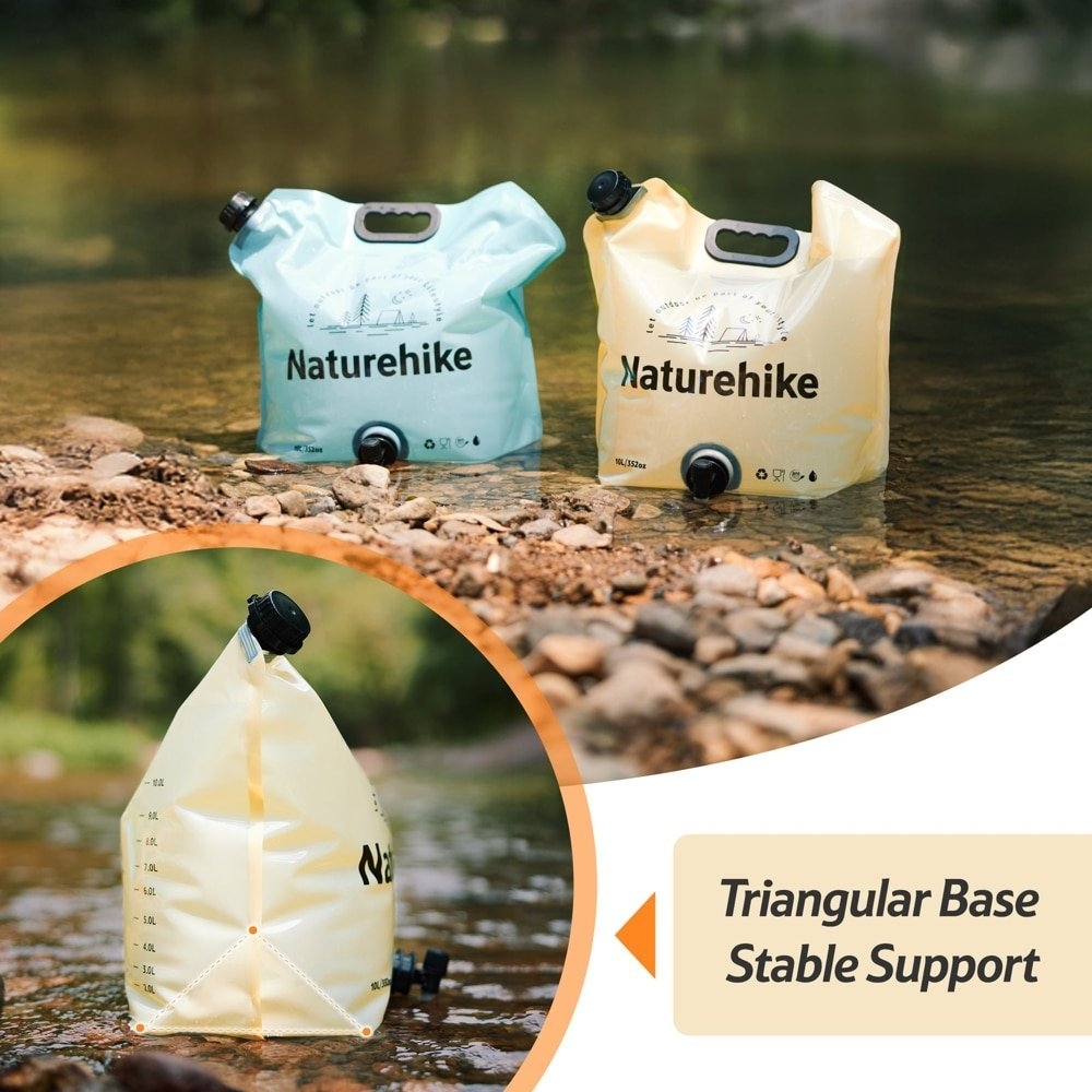 Naturehike Foldable Water Bag with Tap 10L