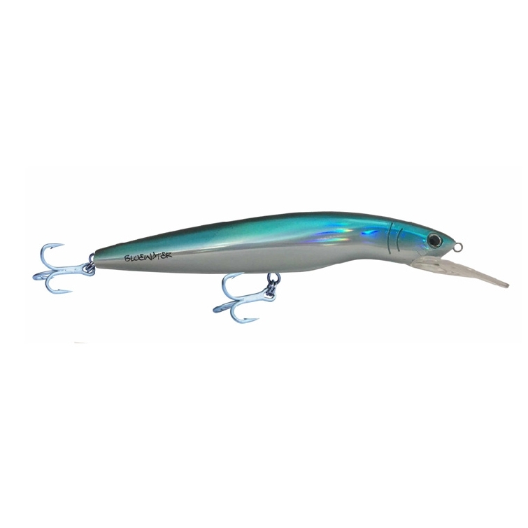 Gillies Bluewater Minnow Lure 200mm Blue Laser