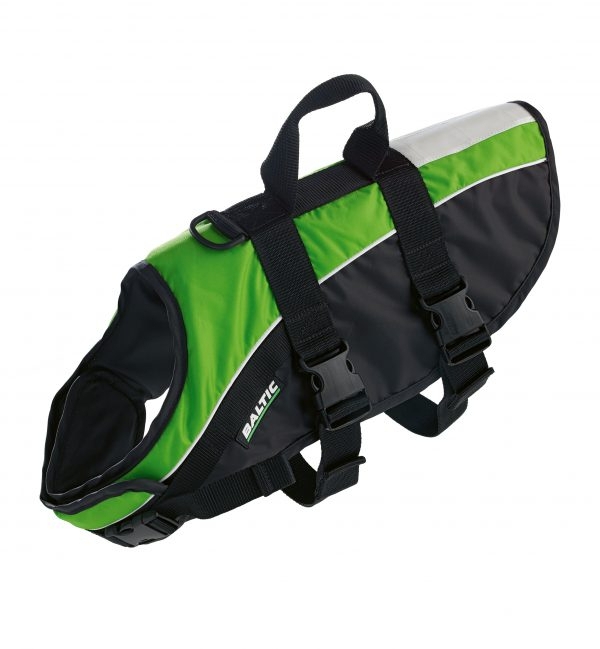 Baltic Mascot Pet Life Jacket Green/Black 2XL 40kg