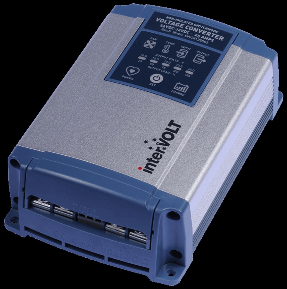 interVOLT Gen II Maxi Switchmode Voltage Converter 24-12 Vdc 35 amp