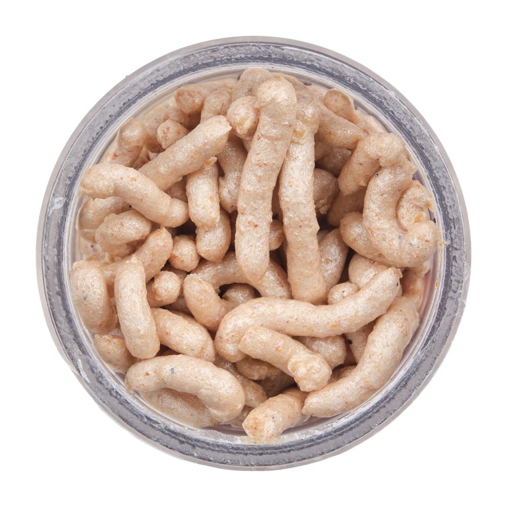 Berkley Gulp Extruded Nightcrawler Soft Bait Maggots Natural White