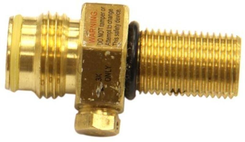 Paintball Gas Bottle Valve
