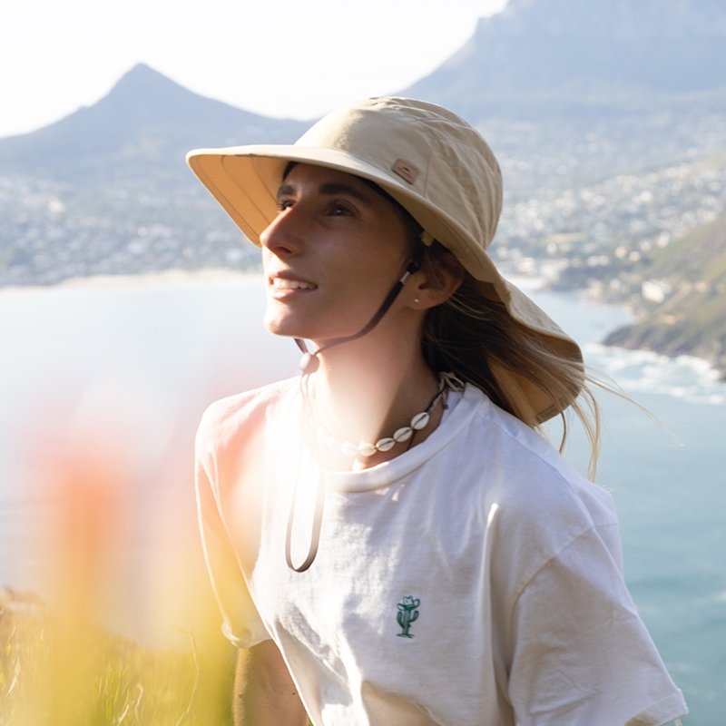 Naturehike UPF50+ Wide Brim Foldable Bucket Hat Black