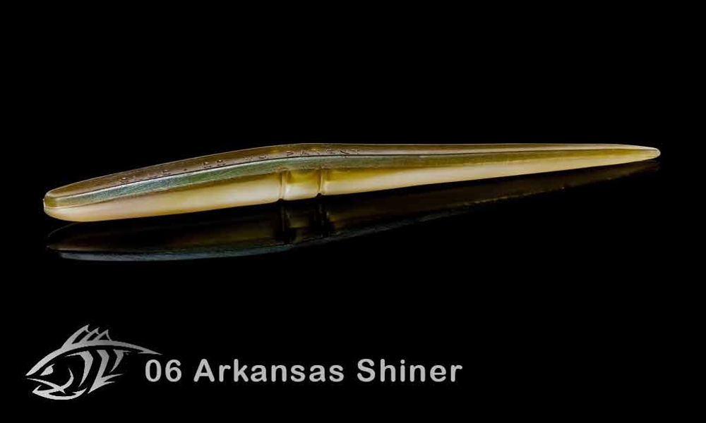 Lunker City Slug-Go Soft Bait 23cm Qty 8 Arkansas Shiner