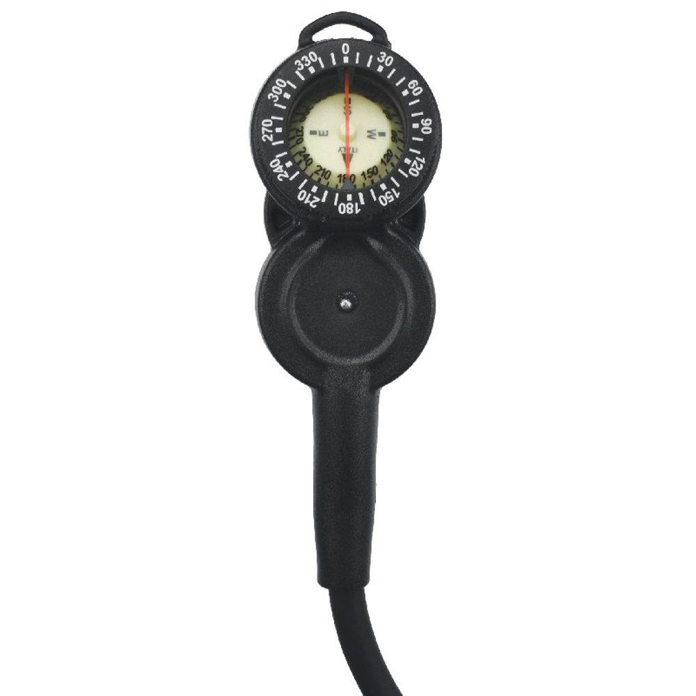 Seac Console 3 Compact Depth and Pressure Gauge with Compass Seac Console 3 Compact Depth and Pressure Gauge with Compass