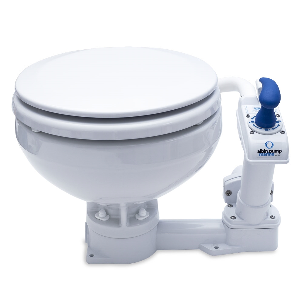 Albin Pump Marine Toilet Manual Compact