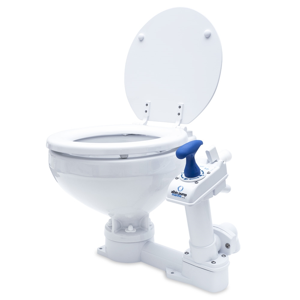 Albin Pump Marine Toilet Manual Compact