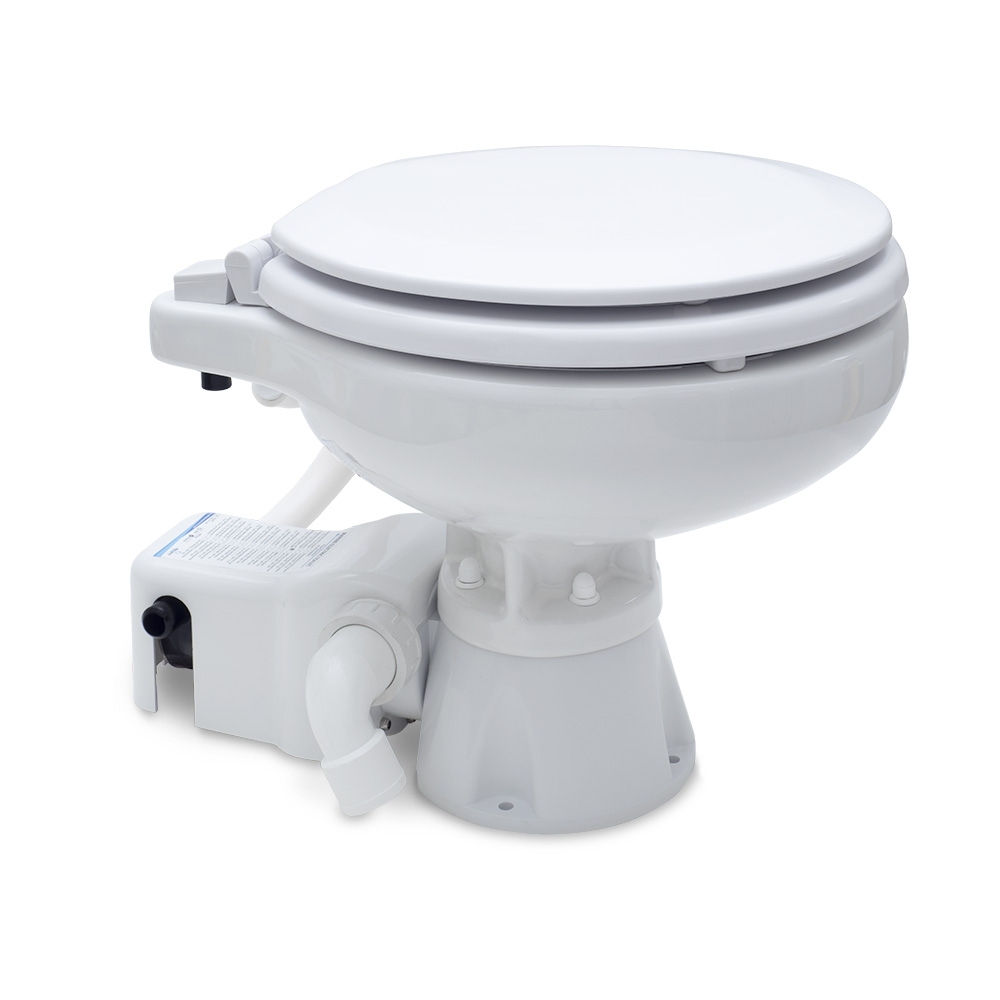 Albin Pump Marine Toilet Standard Electric EVO Compact Low 12V
