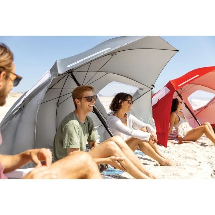 Sport-Brella Premiere Portable Umbrella Sun Shelter Grey