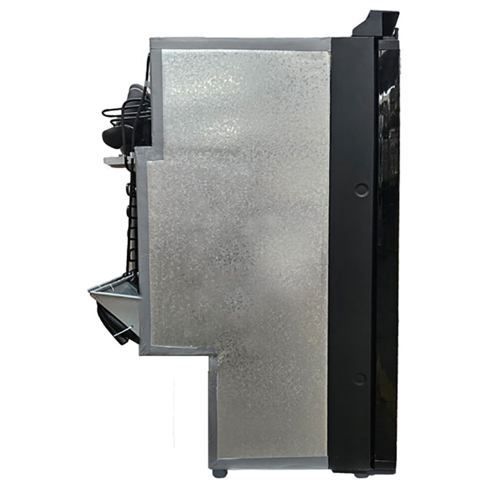 Challenger Built-in Solar Compressor Fridge/Freezer 86L 12V Black with Lock