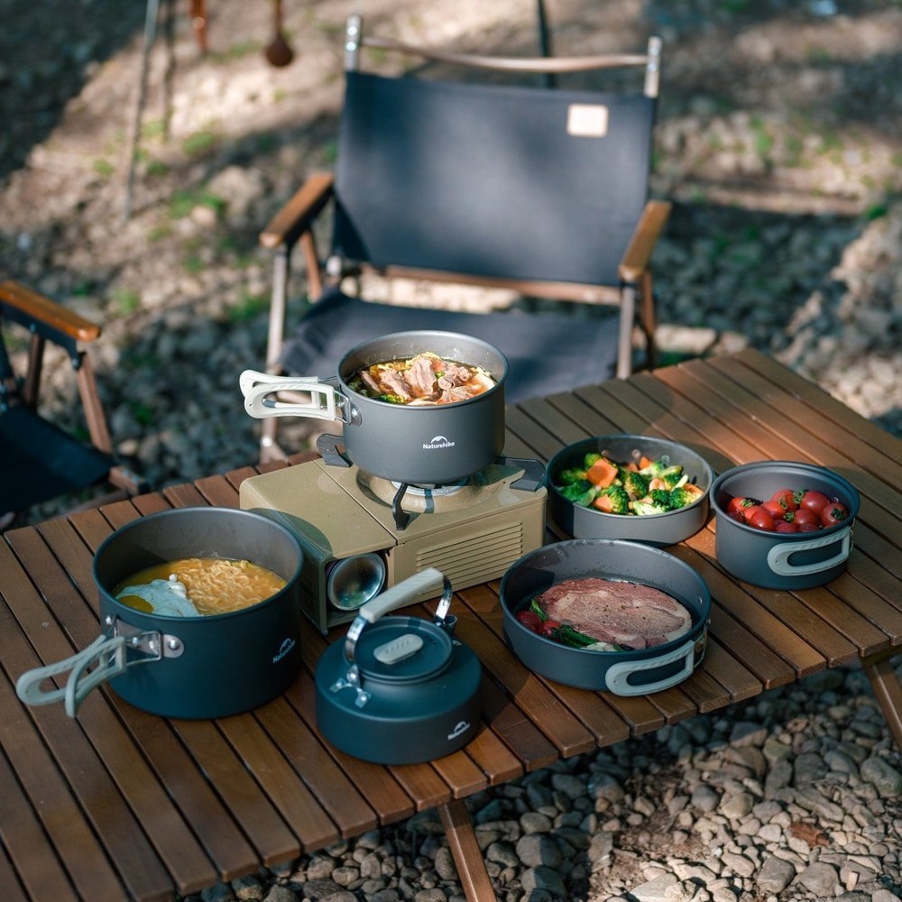 Naturehike Wild Trekking Aluminium Alloy Pot Set