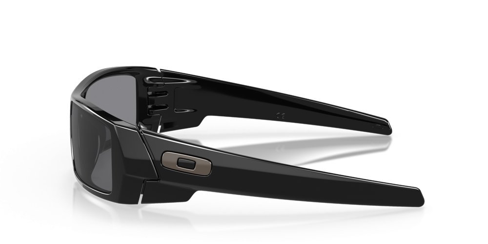 Oakley Gascan Sunglasses Polished Black Frame Grey Lens