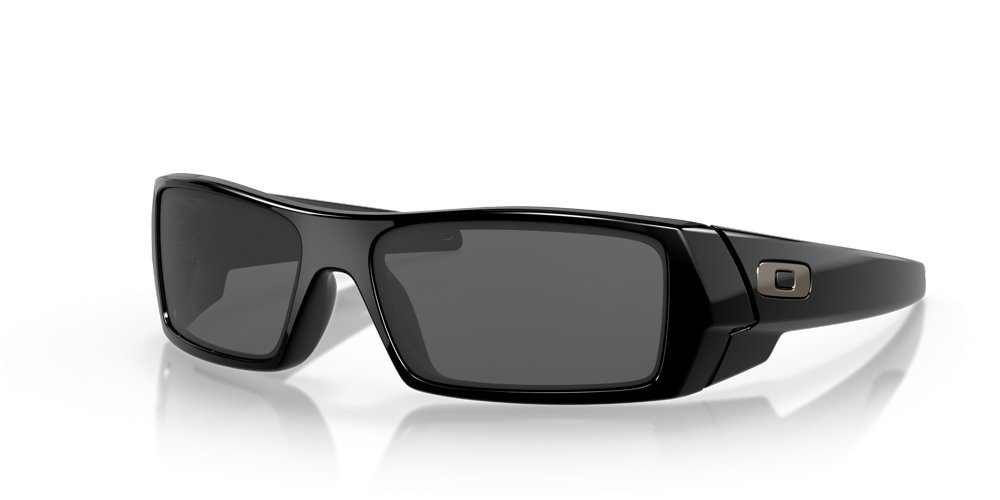 Oakley Gascan Sunglasses Polished Black Frame Grey Lens