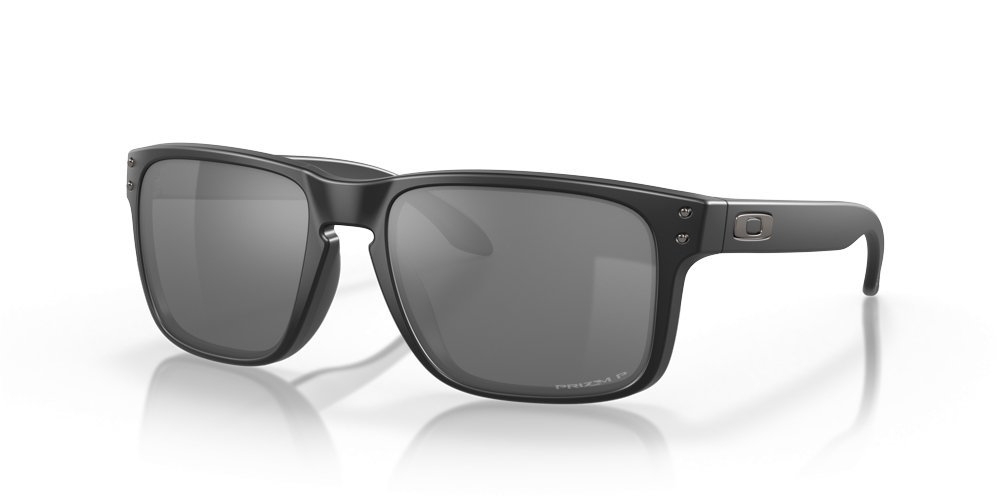 Oakley Holbrook Polarised Sunglasses Matte Black Frame PRIZM Black Lens